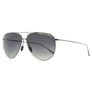 Porsche Design Titanium Pilot Sunglasses P'8939 D Gunmetal 62mm